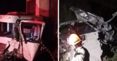 Acidente grave na BR-230 deixa seis pessoas feridas e presa às ferragens em Santa Rita