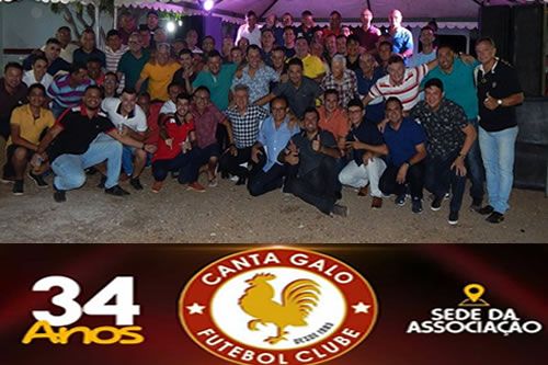 Canta Galo 34 anos