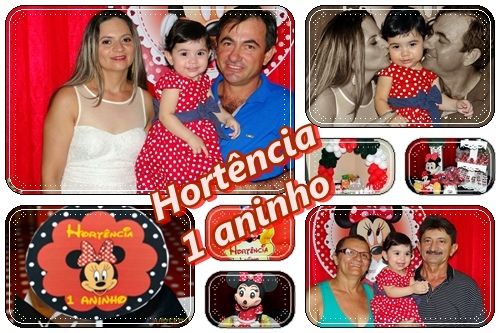 Aniversrio 1 aninho Hortncia Rodrigues